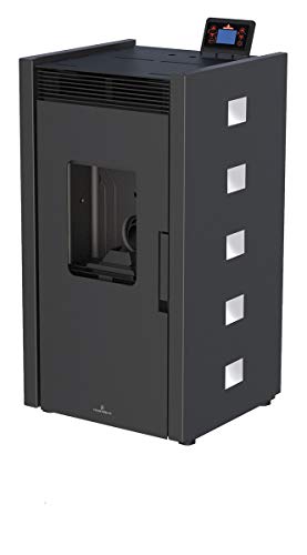 Estufa de Pellet BRONPI ZOE 9KW Marfil
