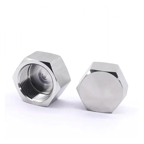 Bouchon femelle NPT anti fuite en inox 304 pour sceller un filetage male