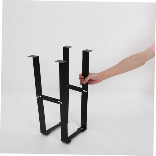 Soporte para CPU bajo escritorio, robusto, de acero al carbono, diseño ahorrador de espacio, para torre de PC miniatura 3