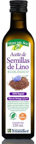 Hijas Del Sol Bio Aceite de Semillas de Lino Ecológico Bio - 250 ml