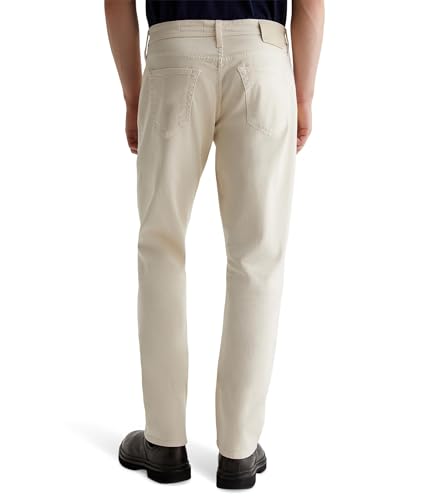AG Jeans Men's Everett Slim Straight Jeans in 1 Year Ivory Cream 30 Inseam 322