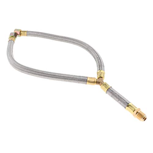 3/8 Zoll Verbindungsrohr Gasgrill Flexibler Verbindungsschlauch Propangas-Verbindungsrohr