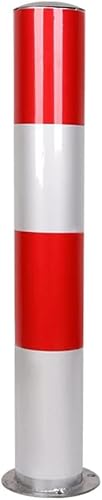 Aioneer Safety Bollard Safety Bollard Post, Driveway Safety Warning Column, Parking Barriers For Commercial Or Private Use For Garage Parking Lot-D