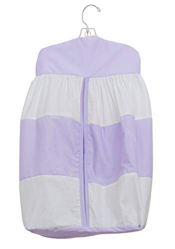 Baby Doll Lodge Collection Diaper Stacker In Lavender