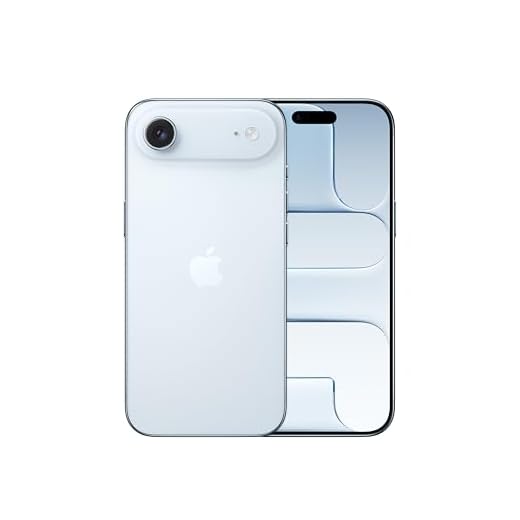 Apple iPhone Air 256 GB: l’iPhone più sottile di sempre, display 6,5" con ProMotion fino a 120Hz, potente chip A19 Pro, fotocamera frontale Center Stage, un giorno intero di batteria; Celeste