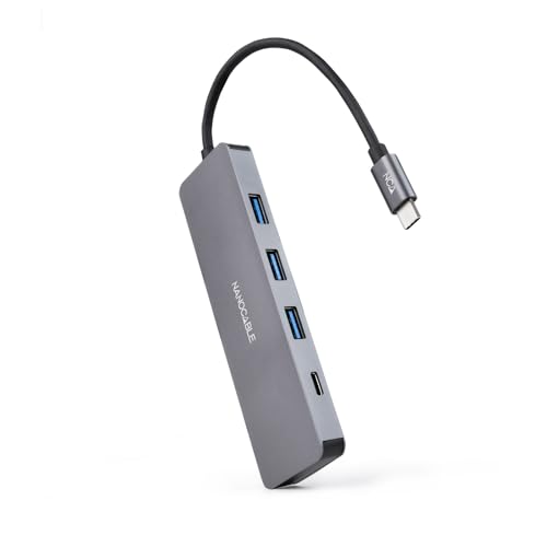 Nanocable HUB USB-C a 3xUSB 3.0/H+1xUSB-C/H