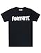 Fortnite Jungen T-Shirt Battle Royale Kinder Blaue oder Schwarze Kurzarmoberteil M