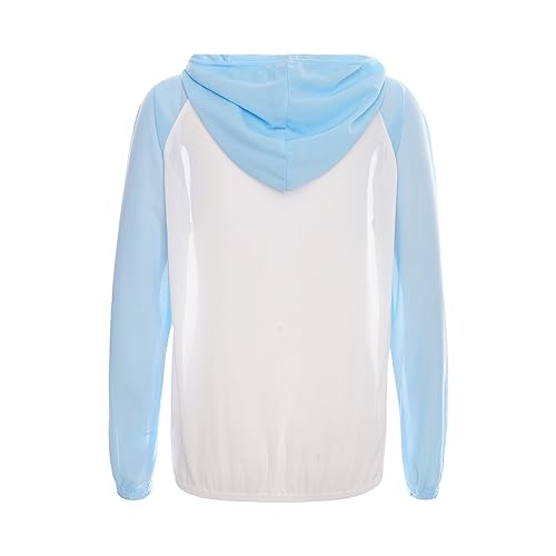 Girls Boys Hiking Shirts UPF 50+ UV Sun Protection Long Sleeve Zipper Hoodie Jacket Outdoor Fishing2