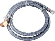 Fluidmaster B6 W72 Acier inoxydable lave-vaisselle Ligne d'alimentation Cover