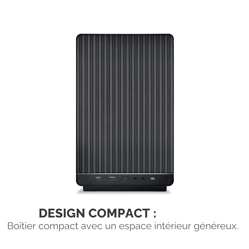 Boitier PC Lian Li avec chassis personnalisable en acier robuste - 2