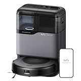 eufy Robot Vacuum Omni C20, 7,000 Pa, 60 Days Self Emptying, Auto Mop Washing, Auto Drying, 3.35' Ultra Slim, Transparent Tanks, Robot Vacuum and Mop Combo