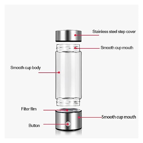 Bouteille hydrogène de qualité titane fabricant lonizer antioxydant haute précision 420ml