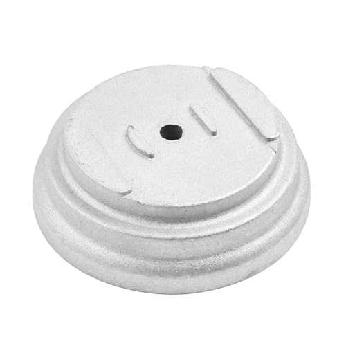Getdoublerich Couvercle en aluminium pour débroussailleuse, protection de tête de coupe multi-angles amovible, accessoire de rechange argenté pour outils électriques de jardin, élagage, tonte