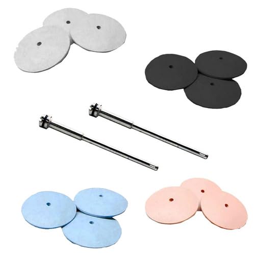Silicone Polishing Wheel Knife Edge Wheel Assortment 14 Piece Polishers Germany