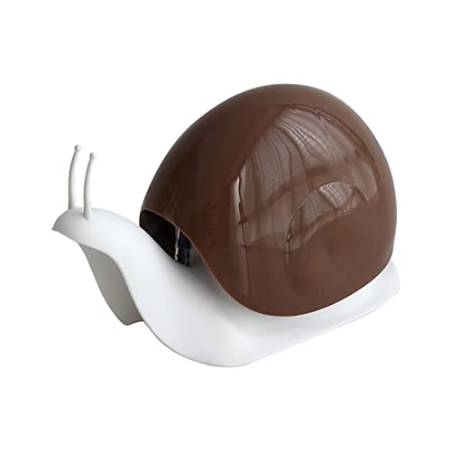 Distributeur savon escargot marron anti-gaspillage pour douche et lavabo - 2