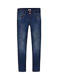 Schmal geschnittene Damenhose mit Doppelknopfverschluss.