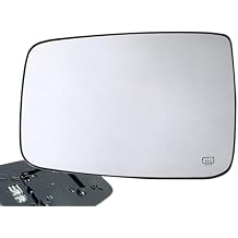 APA Replacement for Power Heated Mirror Glass 2009-2023 RAM 1500 2011-2018 RAM 2500 Driver Left Side 68050299AA CH1324117