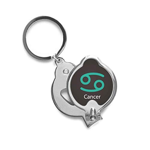 Coupe-ongles motif Cancer en acier durable pour soin des ongles premium
