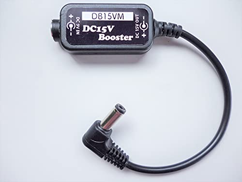 Amazon | エフェクター用 DC Booster 9V DC電圧を15Vに昇圧する電圧