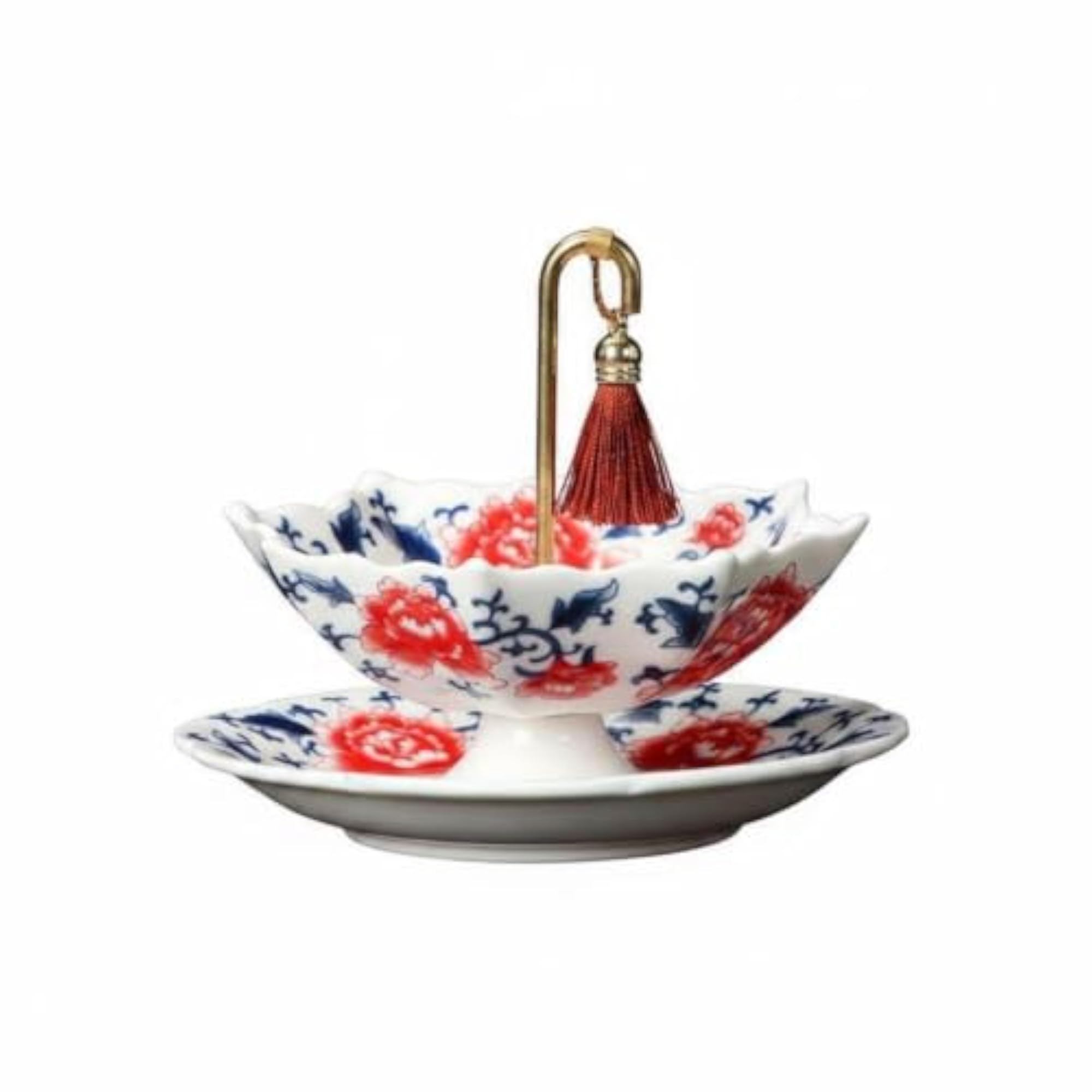 Versatile Umbrella Shaped Tea Strainer, Decorative Ceramic