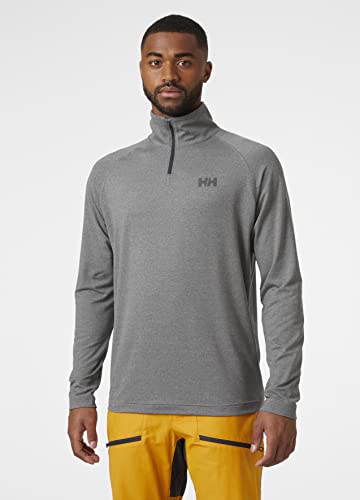 Helly Hansen Men's Verglas 1/2 Zip, Ebony, XL - Image 2