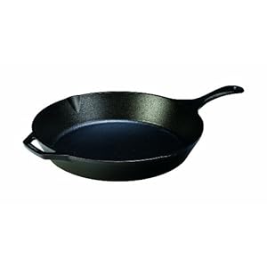 Lodge 13-1/4 Inch Cast Iron Pre-Sea...