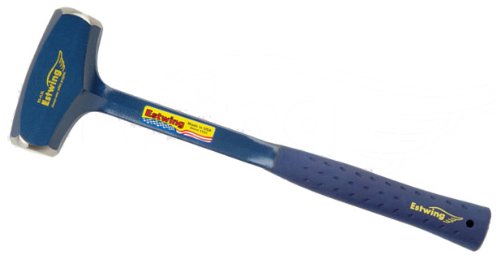Estwing B3-4LBL Drilling Hammer, Shock Reduction Grip, Long Handle, Painted Finish, 4-Pound