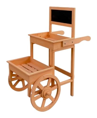 Espositore per Piante Carrello Creativo Portafiori Stand Moderno Stile Rustico Portapiante per fiorista Giardino Portafiori Espositore Resistente all'umidità Anticorrosivo Scaletta per piant