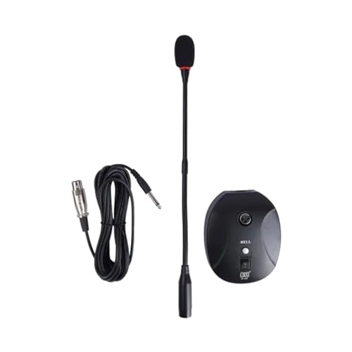 Image of MX Lavalier Clip-On Lapel Microphone - Omnidirectional Gooseneck Mic with 15-Inch Cable for Smartphone, DSLR, PC, Camcorder & Audio Recorder - Ideal for Video, Interviews & Presentations