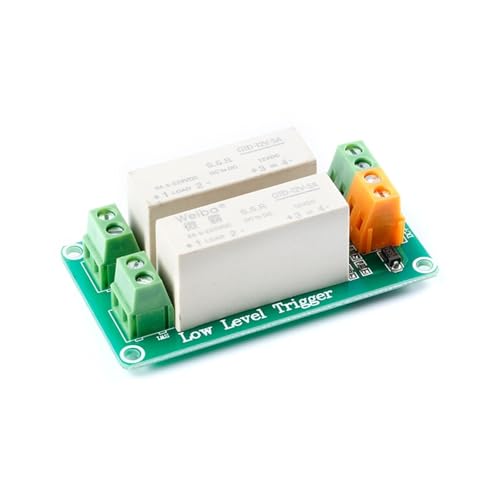 Relais 12V 2 canaux évitez les pannes de commande CC monophasé 5A