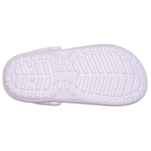 Image of Crocs Unisex-Adult Classic Lined Clog, Lavender /Lavender, 14 Women /12 Men
