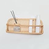 Contenuto della confezione: 1 mensola galleggiante in rattan.