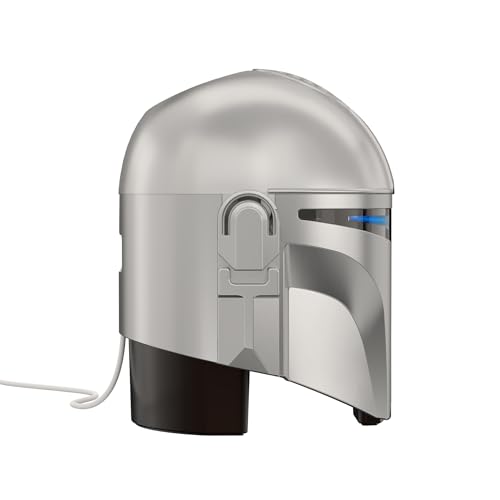 Echo Dot Star Wars Bundle: Includes Echo Dot, Glacier White and The Mandalorian Helmet Stand | Limited Edition - image 9