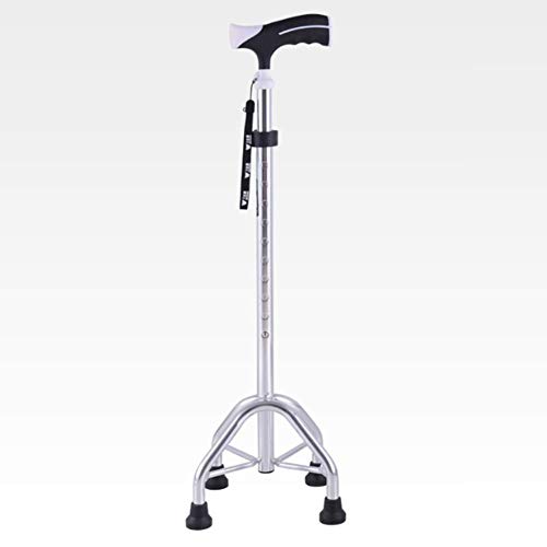 Wheelchair, 軽量折りたたみ調節可能歩行器運転医療高齢者用四足杖身体障害者用四角杖伸縮アルミ合金滑り止め歩行器