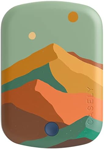 Casely Power Pod | MagSafe Compatible Battery Pack | Endless Peaks | Colorblock Mountain Power Pod (5,000 mAh)