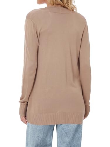 Image of Spicy Sandia Women's Basic Open Front Long Cardigan Sweaters with Pockets
