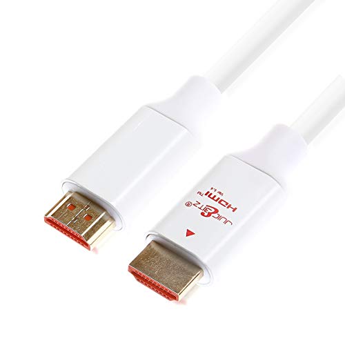JuicEBitz 4K HDMI Cable, 1m. Premium High Speed HDMI 1.4 4k/30fps, 1080p/120hz/144hz. Ethernet, CEC, ARC. Compatible with TV - Image 3
