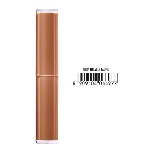Image of Lakme 9to5 Lip Tattoo Matte Slim Stick, Totally Taupe, 2g, for Intense Color and Full Coverage, with Bakuchiol and Vitamin E, Smudgeproof and Waterproof, Long-Lasting Lipstick for Women