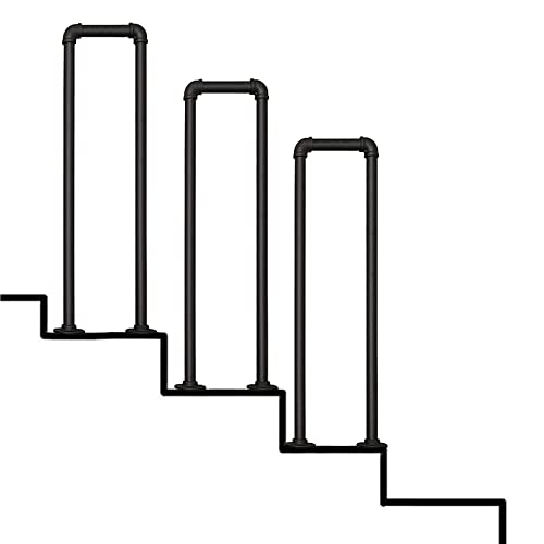 Rampe d'escalier extérieure pour porche et marche unique - 2