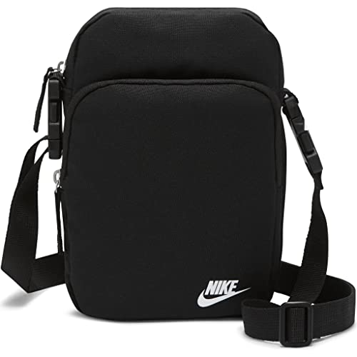 NIKE - Bolso bandolera para: Unisex-adulto color: Blanco/Negro talla: Talla única
