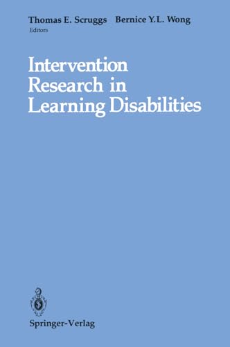 Intervention Research in Learning Disabilities 0387972803 Book Cover
