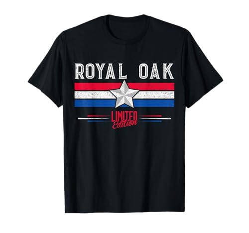 Royal Oak T-Shirt Retro Vintage Shirt Gift Women Men Kids T-Shirt