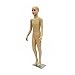 Realistic Full Body Kids Mannequin (7-8 Years Old) - Plastic Full Body Childrens Mannequin with Wig (#D1/D02)
