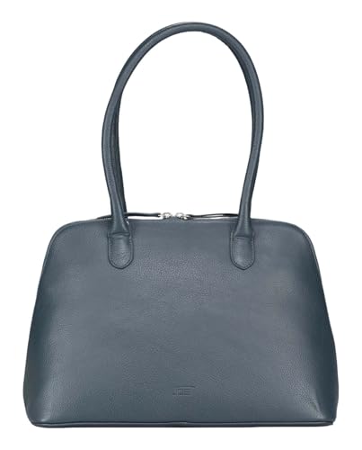 Maletín bolso shopper JOST Vika Business, exclusividad y diseño en azul petróleo