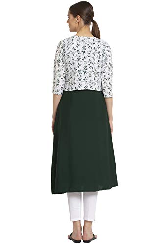 Image of ALC Creation Women's Crepe A-line Kurta