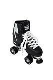 Angels Skates Kids' & Women's Roller Skates - Premium Quality PU Leather Quad Roller Skates - Non Ad