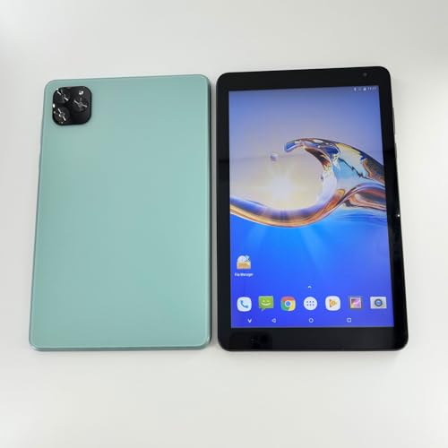 Image of 10.1inch Android 8.1 Tablet, 8-Core Tablet PC with Keyboard & Cases, 3GB+128GB(TF 256G), Dual 4G SIM, T860 GPU, BT5.0, GPS, WiFi 5, Face Unlock, Dual Cameras, 5000mAh Battery (Green, 4)