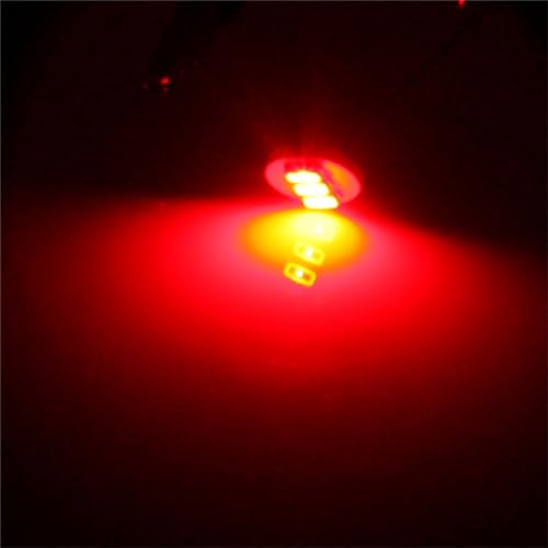 ECCPP 10x Instrument Cluster Dash Panel Lights 4.7mm 3-3014-smd-Red
