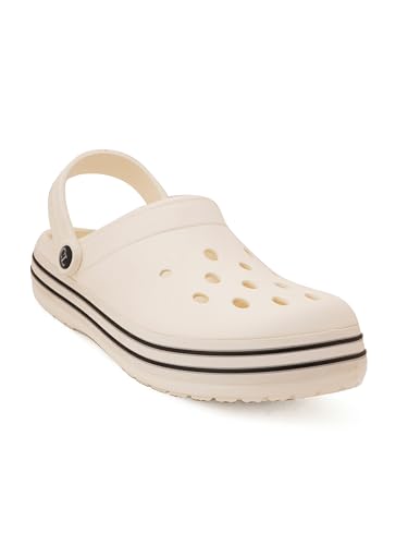 Image of Carlton London Men's Solid Comfortable Clogs with Backstrap