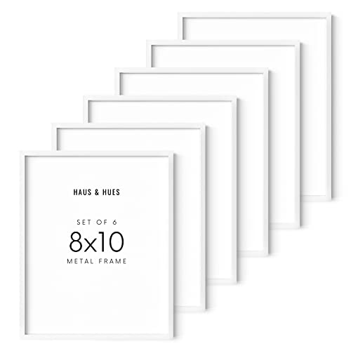 HAUS AND HUES Picture Frames Set of 6, 8x10 inches